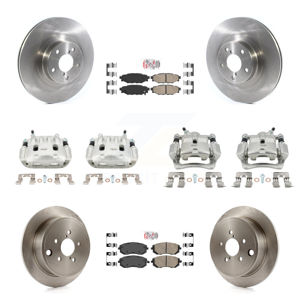 Transit Auto KC8-102289N Disc Brake Kit for 2008-2013 Subaru WRX, Subaru Impreza, Subaru Forester - Front and Rear product image