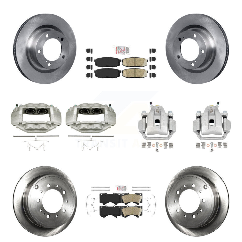 Transit Auto KC8-102291N Disc Brake Kit for 2007-2016 Toyota Sequoia, Toyota Tundra - Front and Rear product image