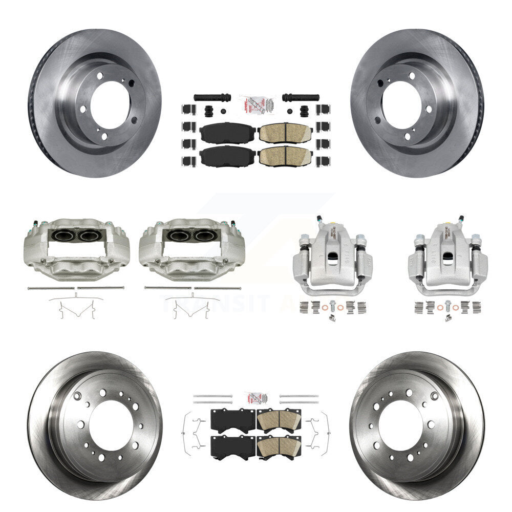 Transit Auto KC8-102293N Disc Brake Kit for 2007-2016 Toyota Sequoia, Toyota Tundra - Front and Rear product image