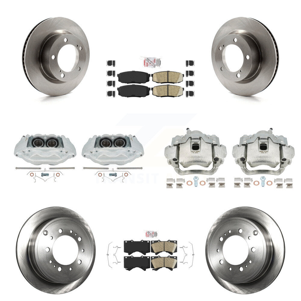 Transit Auto KC8-102294N Disc Brake Kit for 2008-2015 Lexus LX570, Toyota Land Cruiser - Front and Rear product image