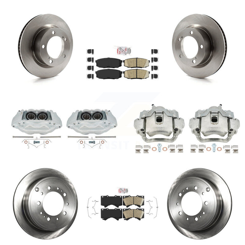Transit Auto KC8-102294N Disc Brake Kit for 2008-2015 Lexus LX570, Toyota Land Cruiser - Front and Rear product image