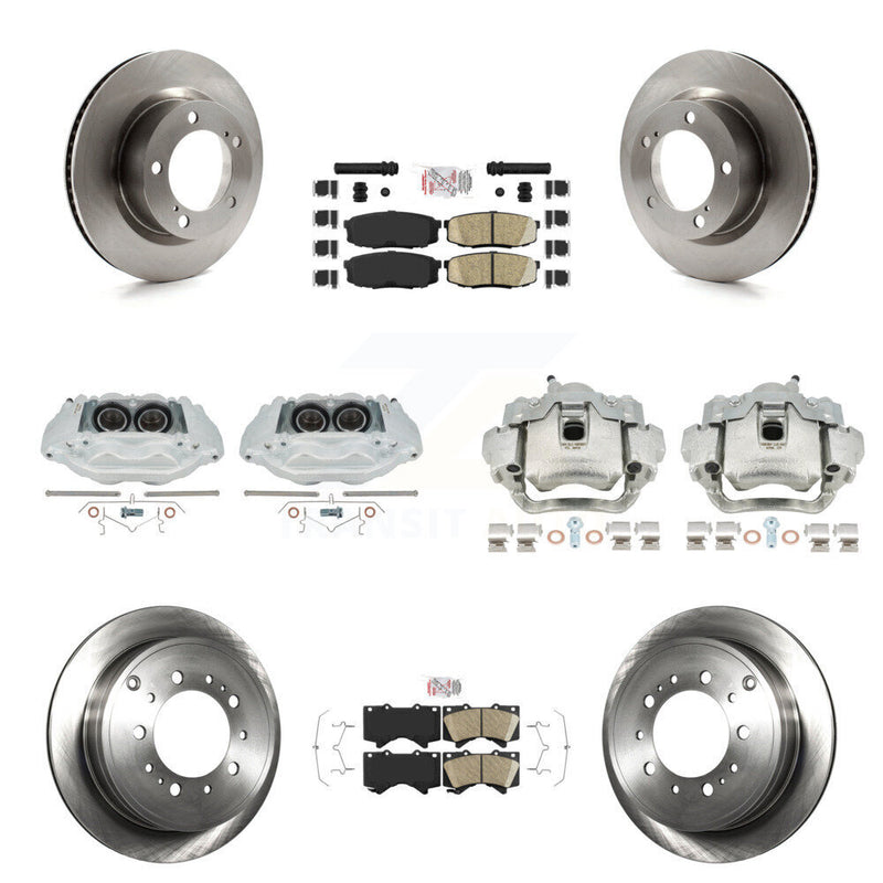 Transit Auto KC8-102296N Disc Brake Kit for 2008-2015 Lexus LX570, Toyota Land Cruiser - Front and Rear product image