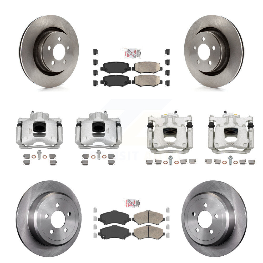 Transit Auto KC8-102303N Disc Brake Kit for 2008 Dodge Nitro - Front and Rear product image