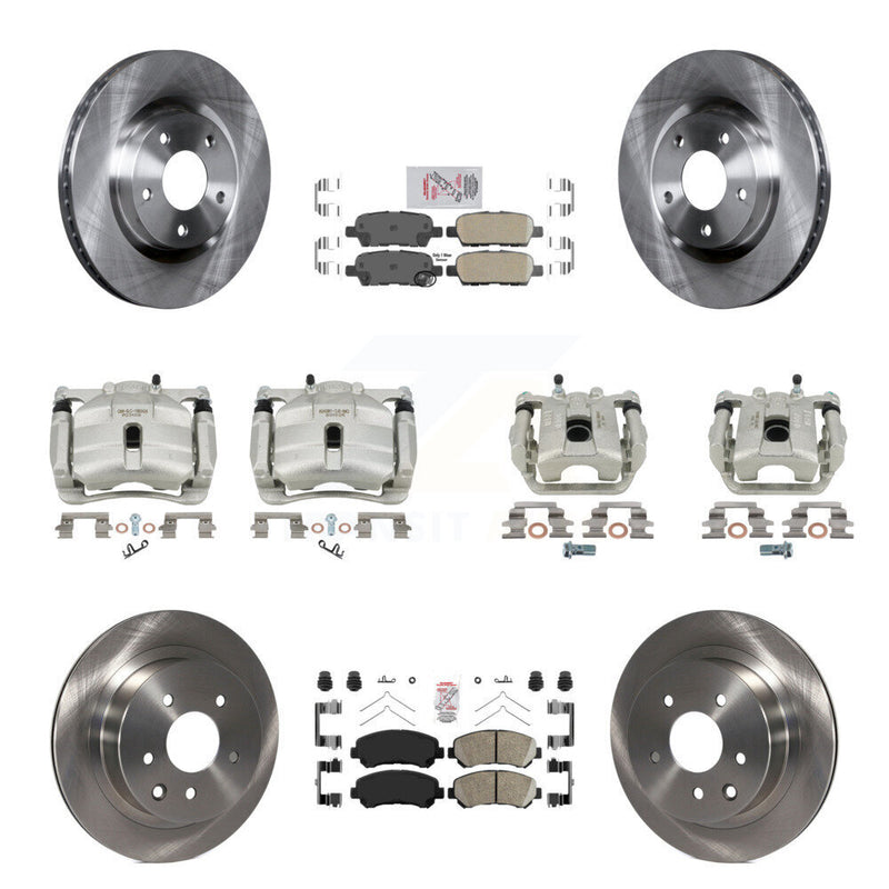 Transit Auto KC8-102318N Disc Brake Kit for 2008-2015 Nissan Rogue Select, Nissan Rogue - Front and Rear product image