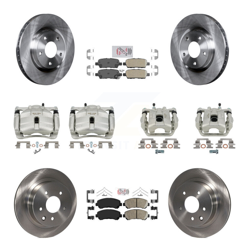 Transit Auto KC8-102319N Disc Brake Kit for 2008-2015 Nissan Rogue Select, Nissan Rogue - Front and Rear product image