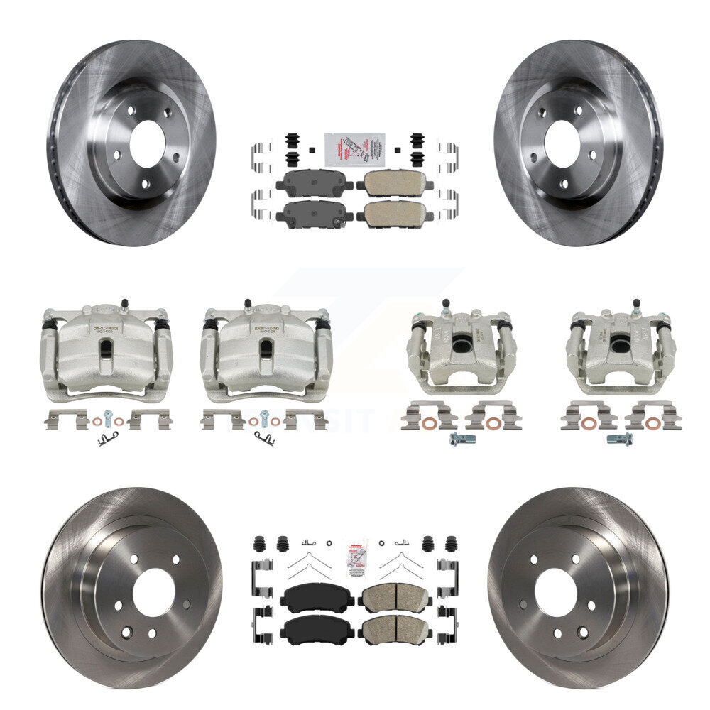 Transit Auto KC8-102320N Disc Brake Kit for 2008-2015 Nissan Rogue Select, Nissan Rogue - Front and Rear product image