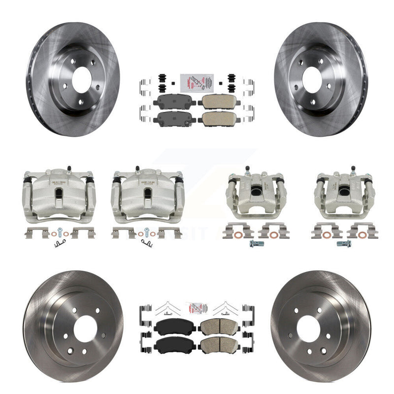 Transit Auto KC8-102321N Disc Brake Kit for 2008-2015 Nissan Rogue Select, Nissan Rogue - Front and Rear product image