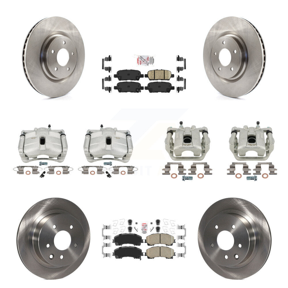 Transit Auto KC8-102322N Disc Brake Kit for 2014-2015 Nissan Rogue - Front and Rear product image