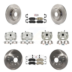 Transit Auto KC8-102322N Disc Brake Kit for 2014-2015 Nissan Rogue - Front and Rear product image