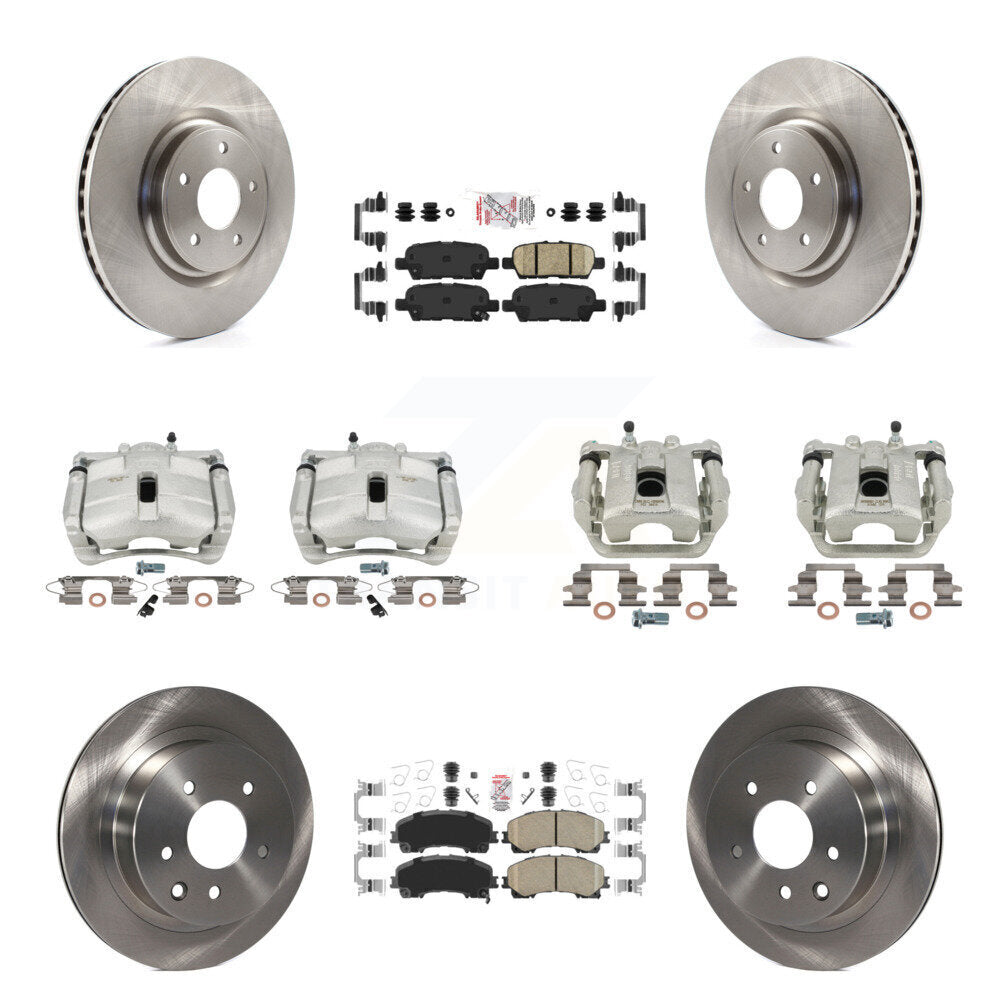 Transit Auto KC8-102324N Disc Brake Kit for 2014-2015 Nissan Rogue - Front and Rear product image