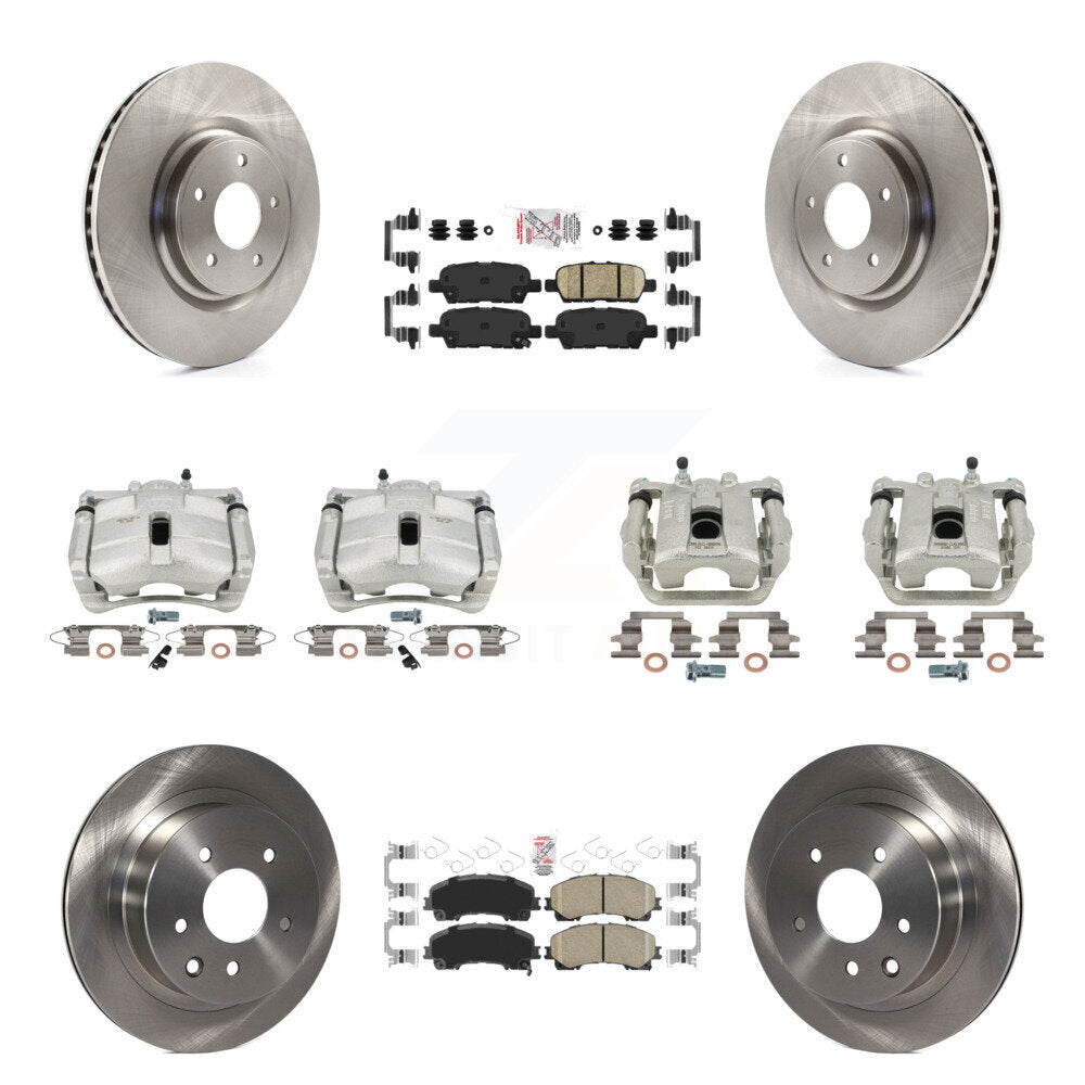 Transit Auto KC8-102325N Disc Brake Kit for 2014-2015 Nissan Rogue - Front and Rear product image