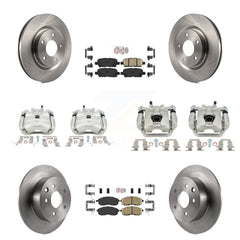Transit Auto KC8-102327N Disc Brake Kit for 2011-2017 Nissan Juke - Front and Rear product image