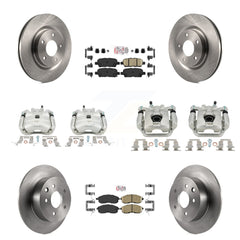 Transit Auto KC8-102328N Disc Brake Kit for 2011-2017 Nissan Juke - Front and Rear product image