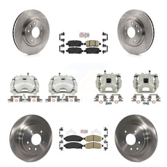 Transit Auto KC8-102330N Disc Brake Kit for 2015 Nissan LEAF - Front and Rear product image