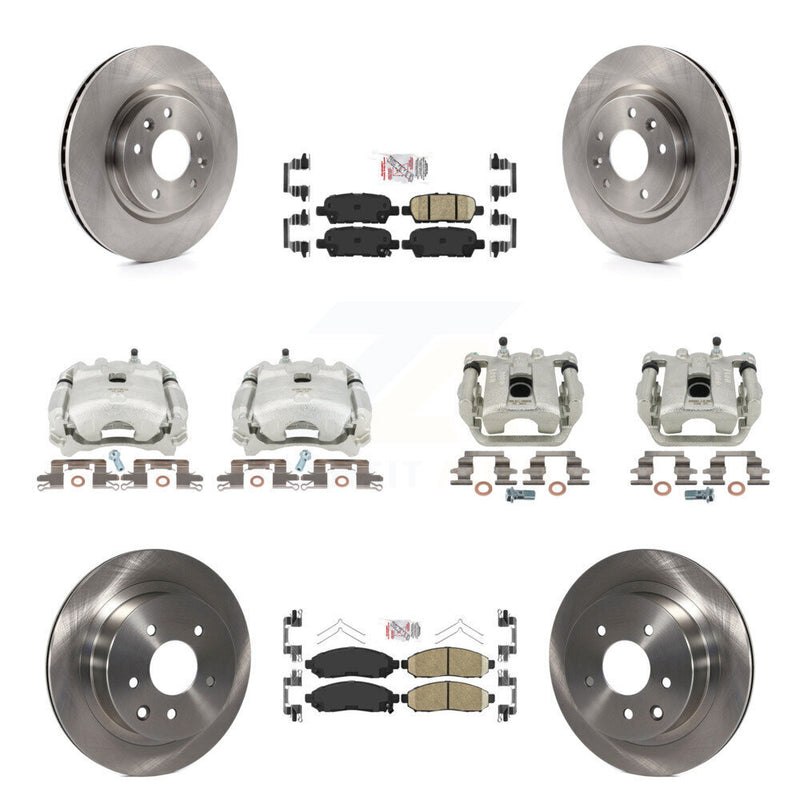 Transit Auto KC8-102330N Disc Brake Kit for 2015 Nissan LEAF - Front and Rear product image