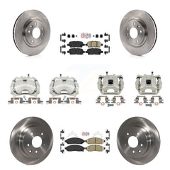 Transit Auto KC8-102332N Disc Brake Kit for 2015 Nissan LEAF - Front and Rear product image