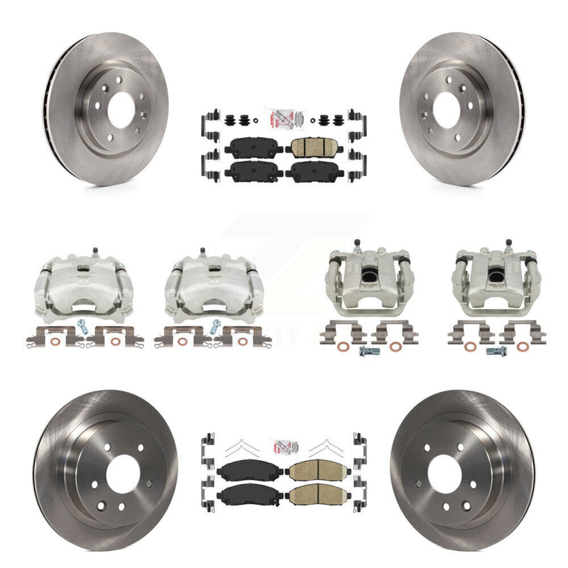 Transit Auto KC8-102332N Disc Brake Kit for 2015 Nissan LEAF - Front and Rear product image
