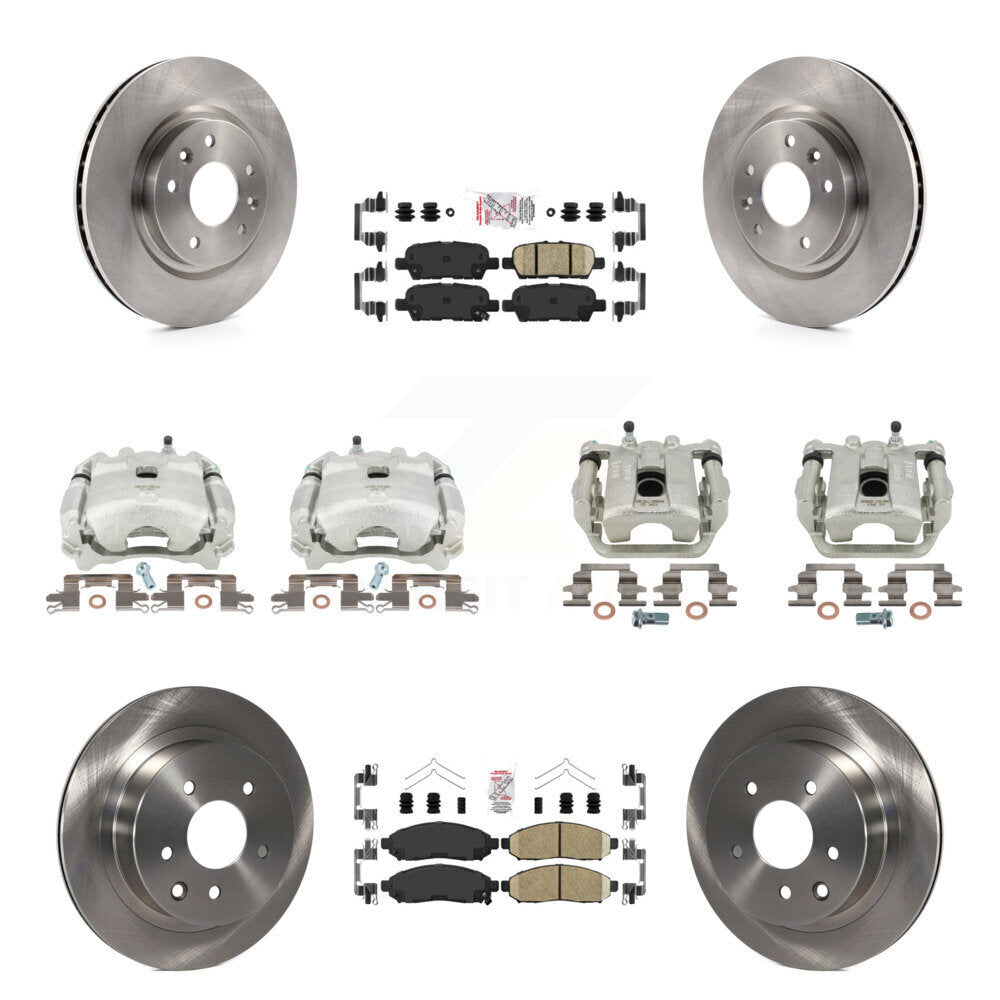 Transit Auto KC8-102333N Disc Brake Kit for 2015 Nissan LEAF - Front and Rear product image