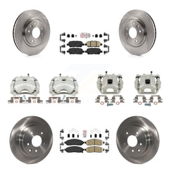 Transit Auto KC8-102333N Disc Brake Kit for 2015 Nissan LEAF - Front and Rear product image