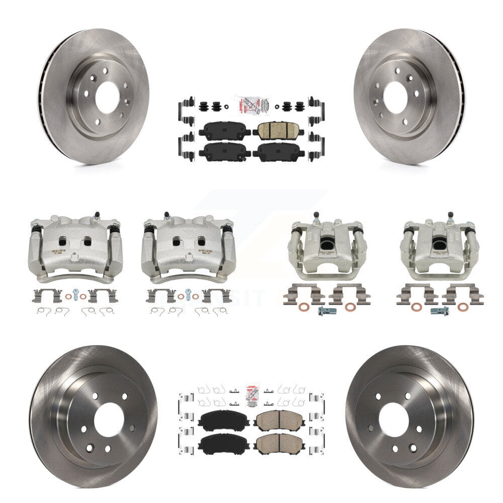 Transit Auto KC8-102336N Disc Brake Kit for 2017 Nissan Rogue - Front and Rear product image