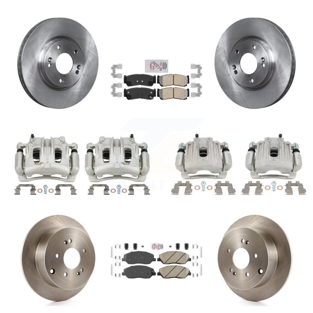 Transit Auto KC8-102339N Disc Brake Kit for 2007-2009 Hyundai Santa Fe - Front and Rear product image