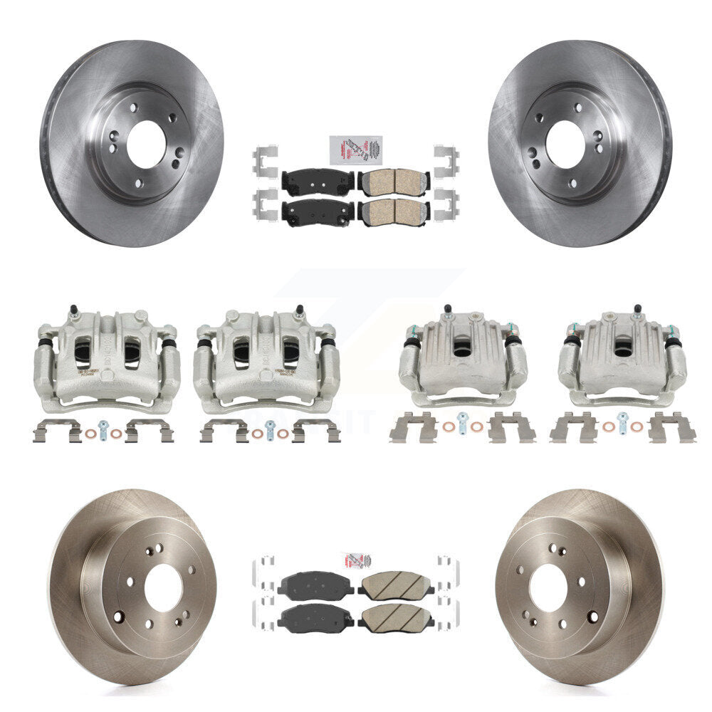 Transit Auto KC8-102340N Disc Brake Kit for 2007-2009 Hyundai Santa Fe - Front and Rear product image