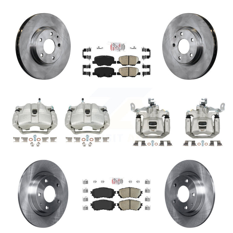 Transit Auto KC8-102342N Disc Brake Kit for 2014-2015 Mazda 6 - Front and Rear product image