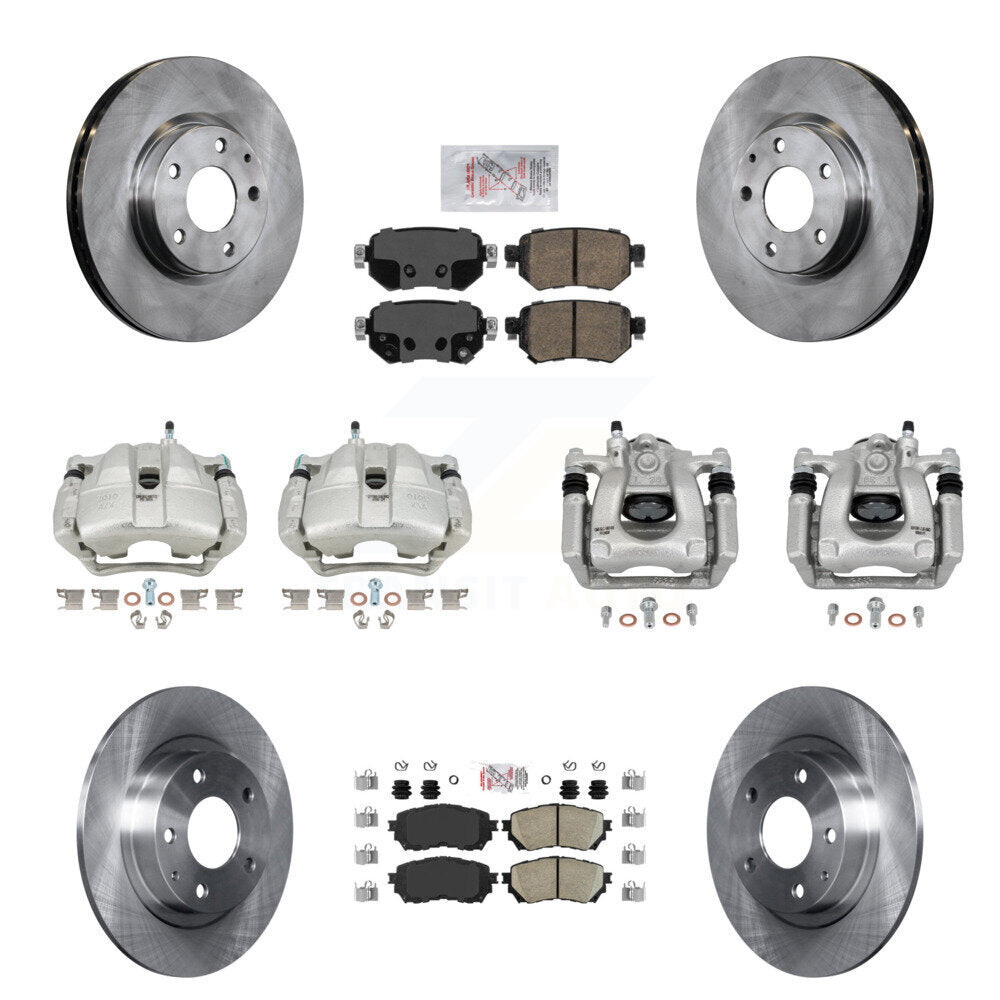 Transit Auto KC8-102343N Disc Brake Kit for 2016-2018 Mazda 6 - Front and Rear product image