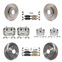 Transit Auto KC8-102348N Disc Brake Kit for 2005-2019 Suzuki Equator, Nissan Frontier - Front and Rear product image