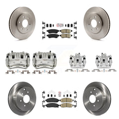 Transit Auto KC8-102350N Disc Brake Kit for 2005-2019 Suzuki Equator, Nissan Frontier - Front and Rear product image