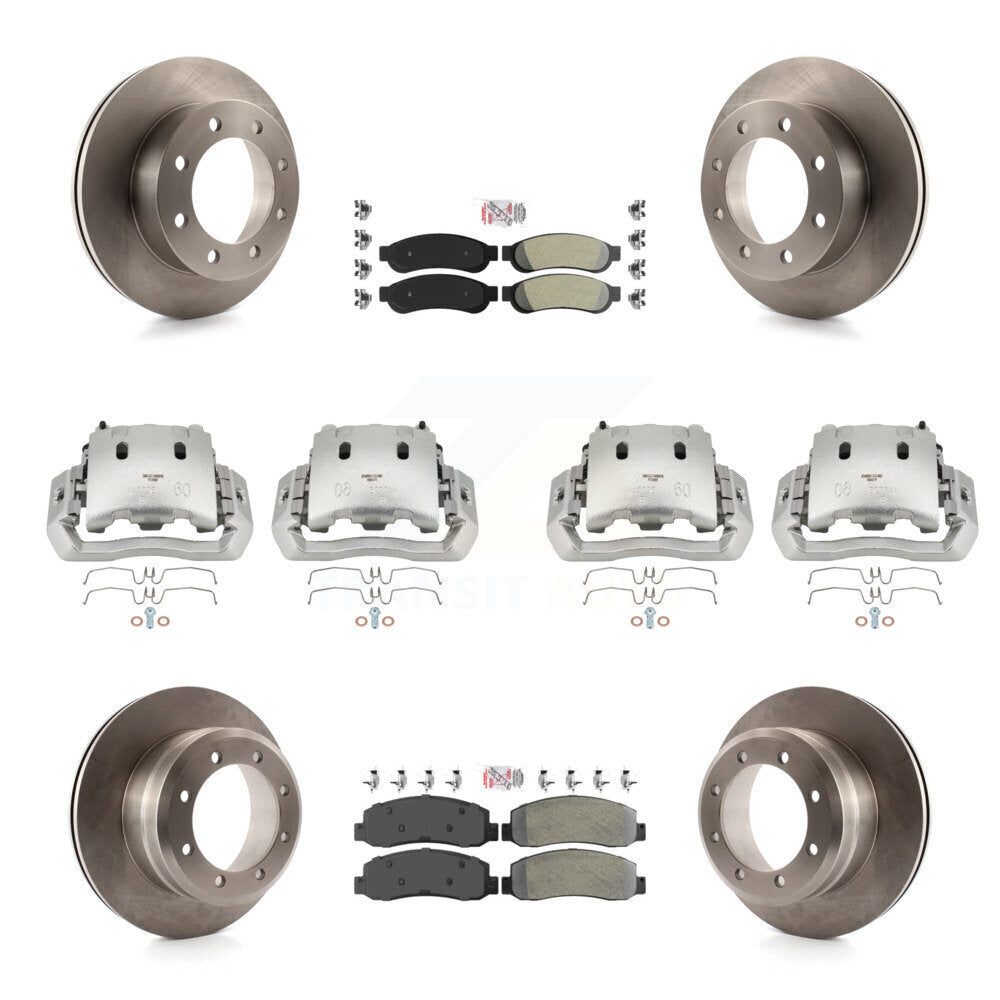 Transit Auto KC8-102363N Disc Brake Kit for 2010 Ford F-450 Super Duty - Front and Rear product image