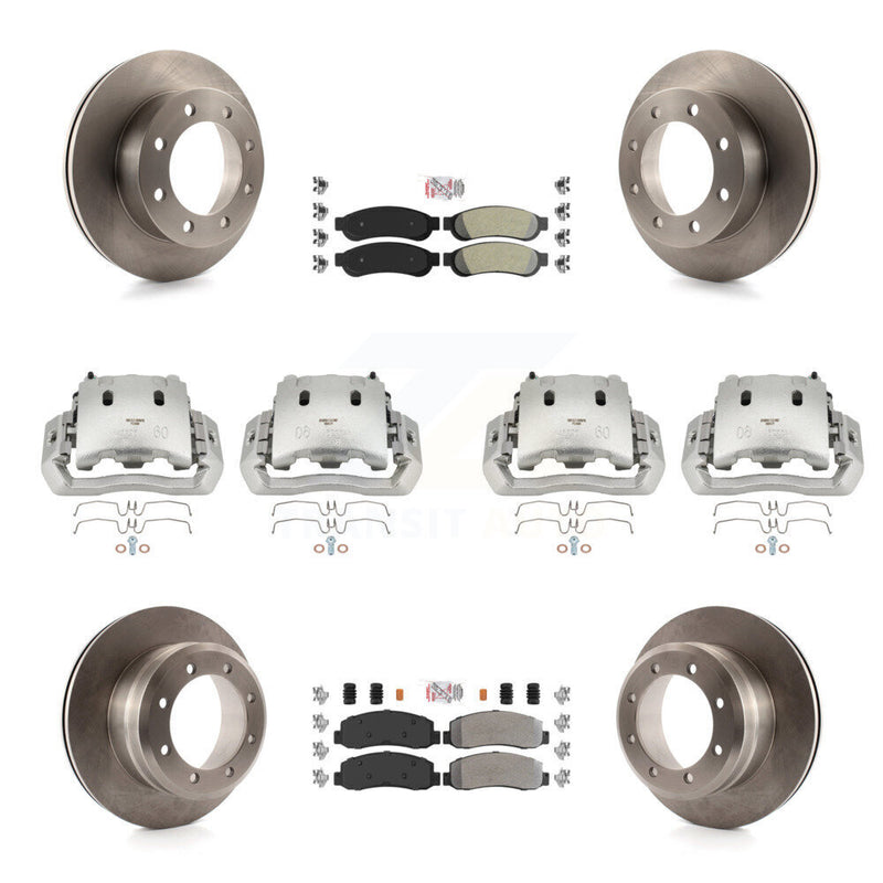 Transit Auto KC8-102364N Disc Brake Kit for 2010 Ford F-450 Super Duty - Front and Rear product image