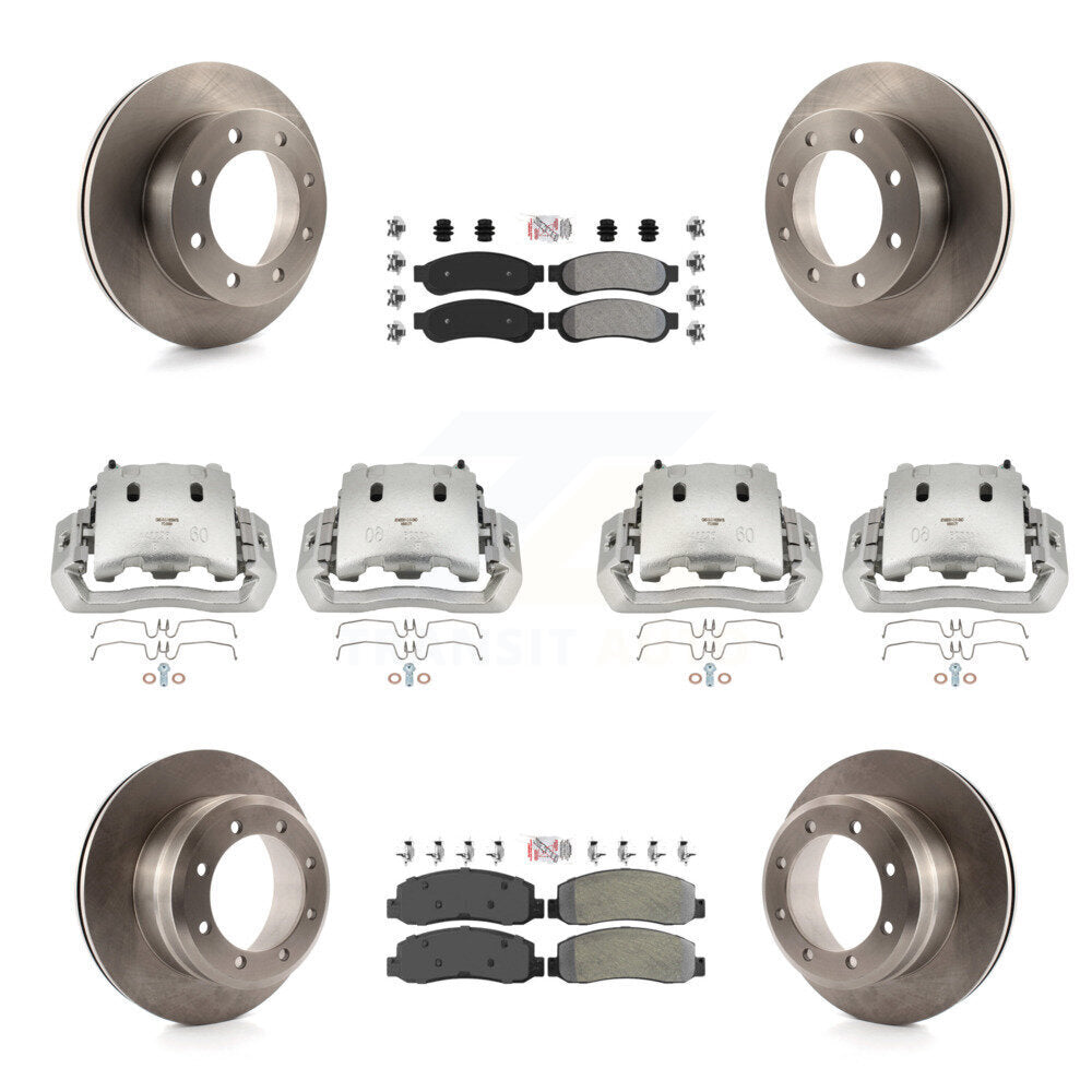 Transit Auto KC8-102365N Disc Brake Kit for 2010 Ford F-450 Super Duty - Front and Rear product image