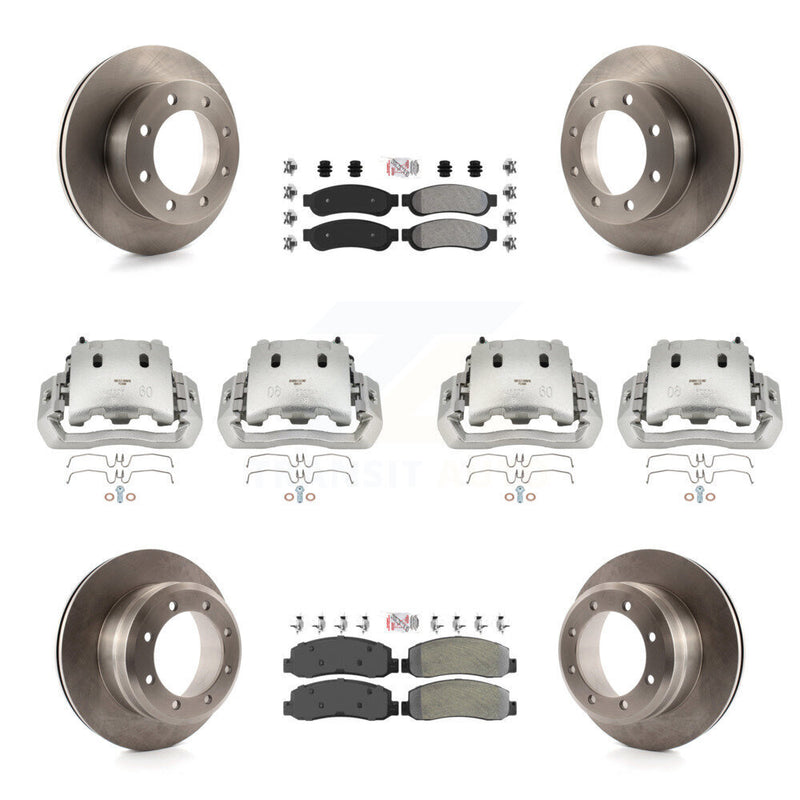 Transit Auto KC8-102365N Disc Brake Kit for 2010 Ford F-450 Super Duty - Front and Rear product image