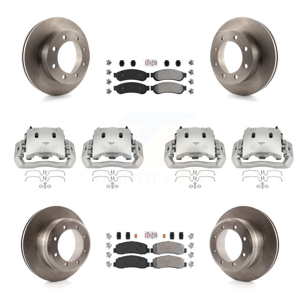 Transit Auto KC8-102366N Disc Brake Kit for 2010 Ford F-450 Super Duty - Front and Rear product image