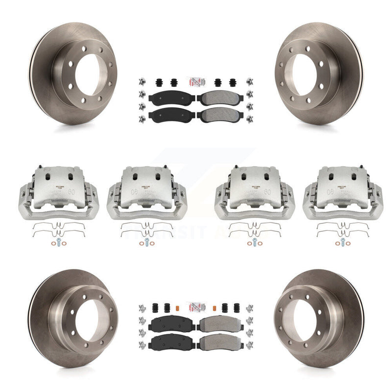 Transit Auto KC8-102366N Disc Brake Kit for 2010 Ford F-450 Super Duty - Front and Rear product image