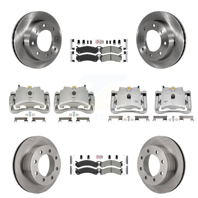 Transit Auto KC8-102375N Disc Brake Kit for 1999-2013 Chevrolet Suburban 2500, GMC Yukon XL 2500, Chevrolet Silverado 2500 HD & more - Front and Rear product image