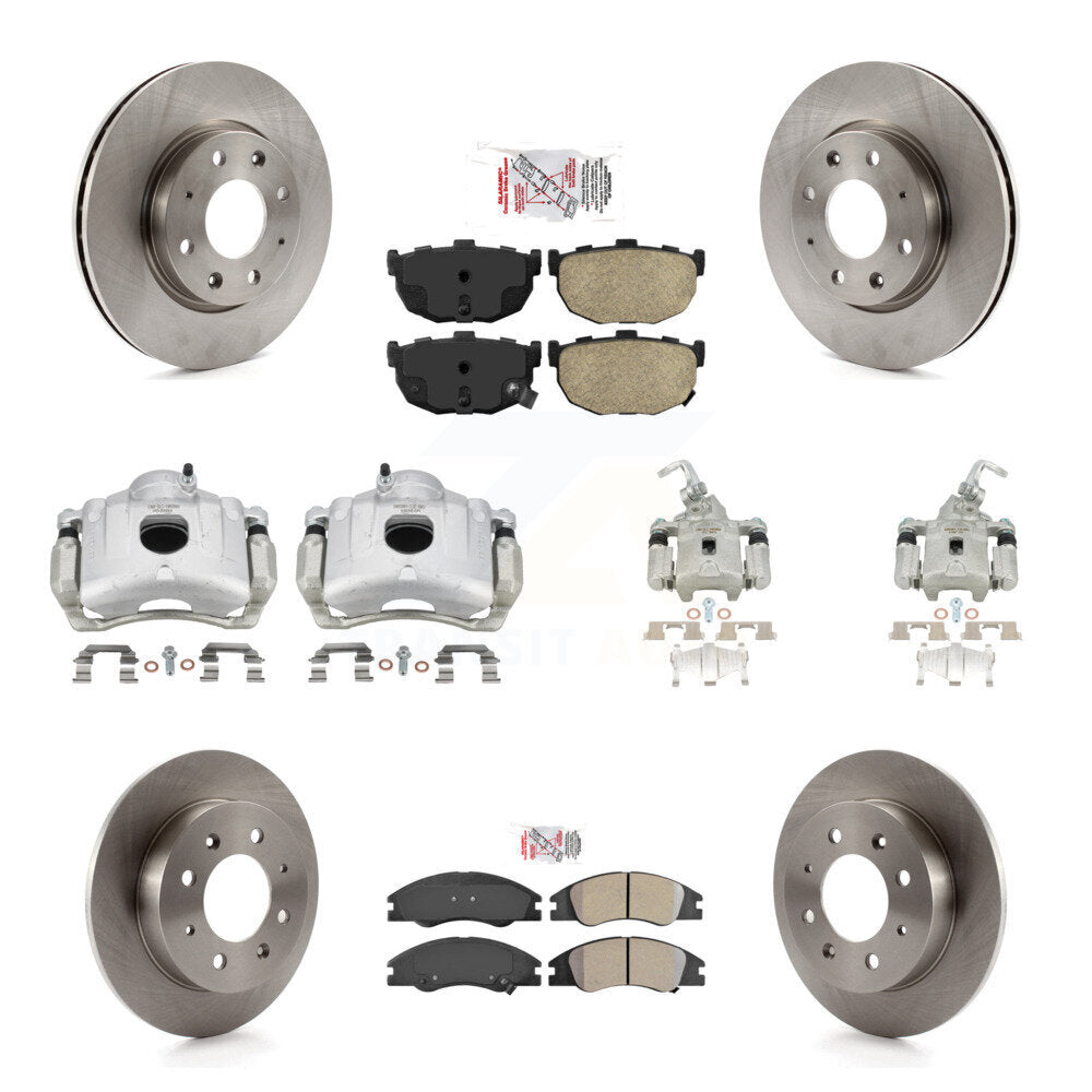 Transit Auto KC8-102378N Disc Brake Kit for 2004-2005 Kia Spectra, Kia Spectra5 - Front and Rear product image