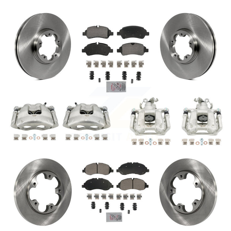 Transit Auto KC8-102390N Disc Brake Kit for 2015-2019 Ford Transit-150, Ford Transit-250, Ford Transit-350 - Front and Rear product image