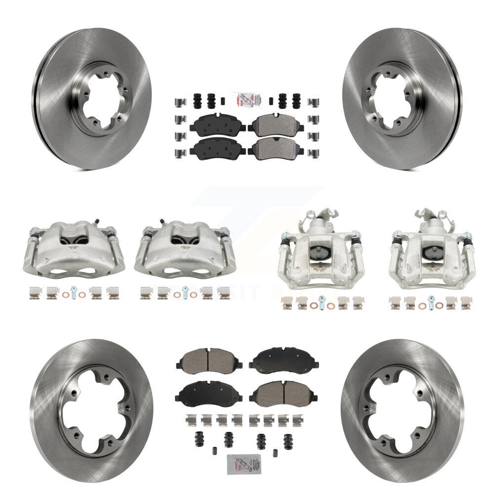 Transit Auto KC8-102393N Disc Brake Kit for 2015-2019 Ford Transit-150, Ford Transit-250, Ford Transit-350 - Front and Rear product image