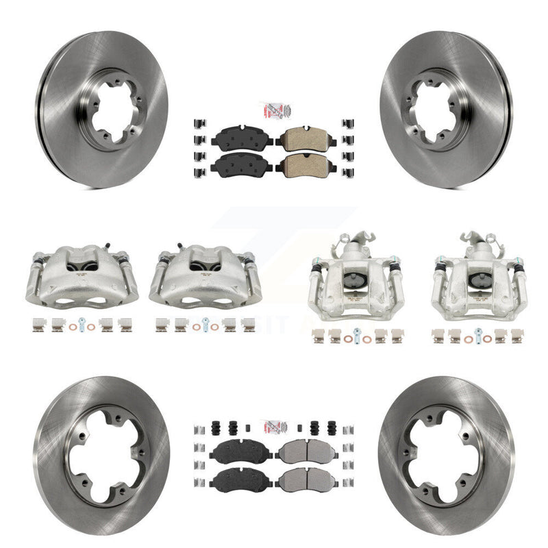 Transit Auto KC8-102394N Disc Brake Kit for 2015-2019 Ford Transit-150, Ford Transit-250, Ford Transit-350 - Front and Rear product image