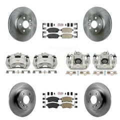 Transit Auto KC8-102401N Disc Brake Kit for 2013 Chevrolet Cruze - Front and Rear product image