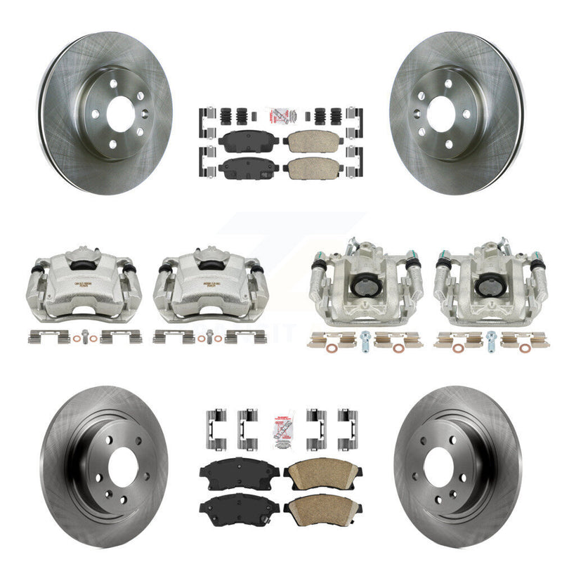 Transit Auto KC8-102402N Disc Brake Kit for 2013 Chevrolet Cruze - Front and Rear product image