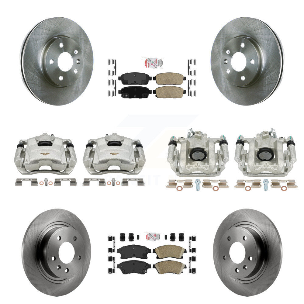 Transit Auto KC8-102403N Disc Brake Kit for 2013 Chevrolet Cruze - Front and Rear product image
