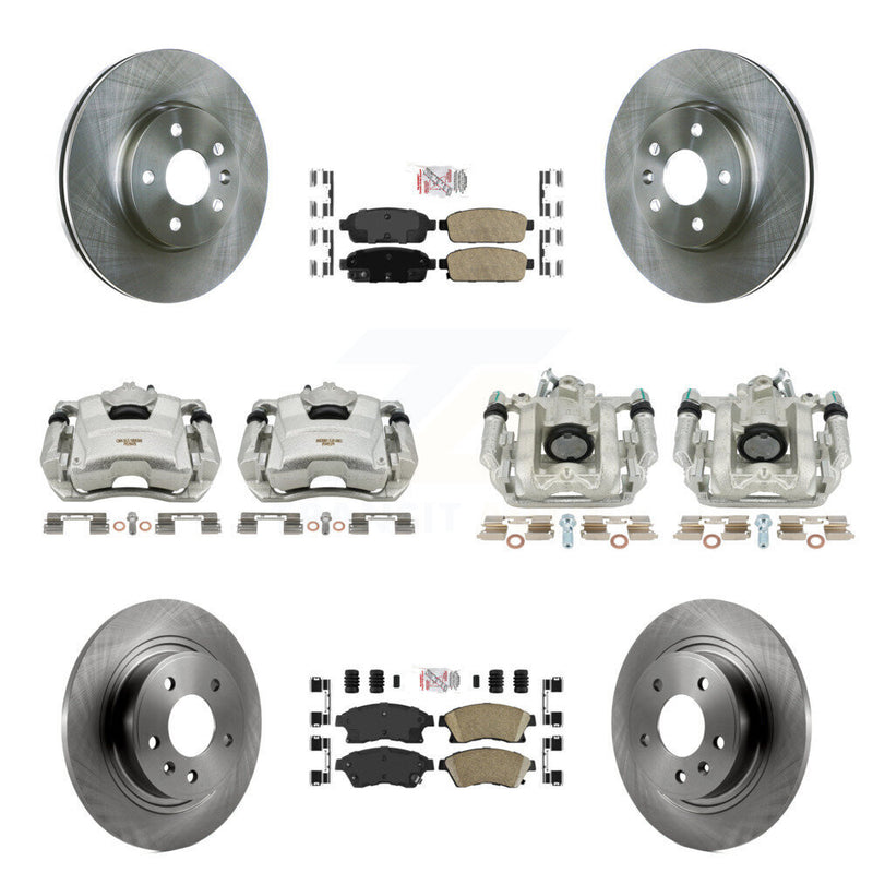 Transit Auto KC8-102403N Disc Brake Kit for 2013 Chevrolet Cruze - Front and Rear product image