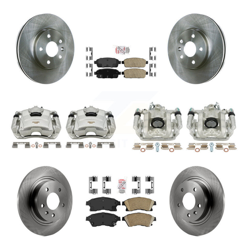Transit Auto KC8-102404N Disc Brake Kit for 2013 Chevrolet Cruze - Front and Rear product image