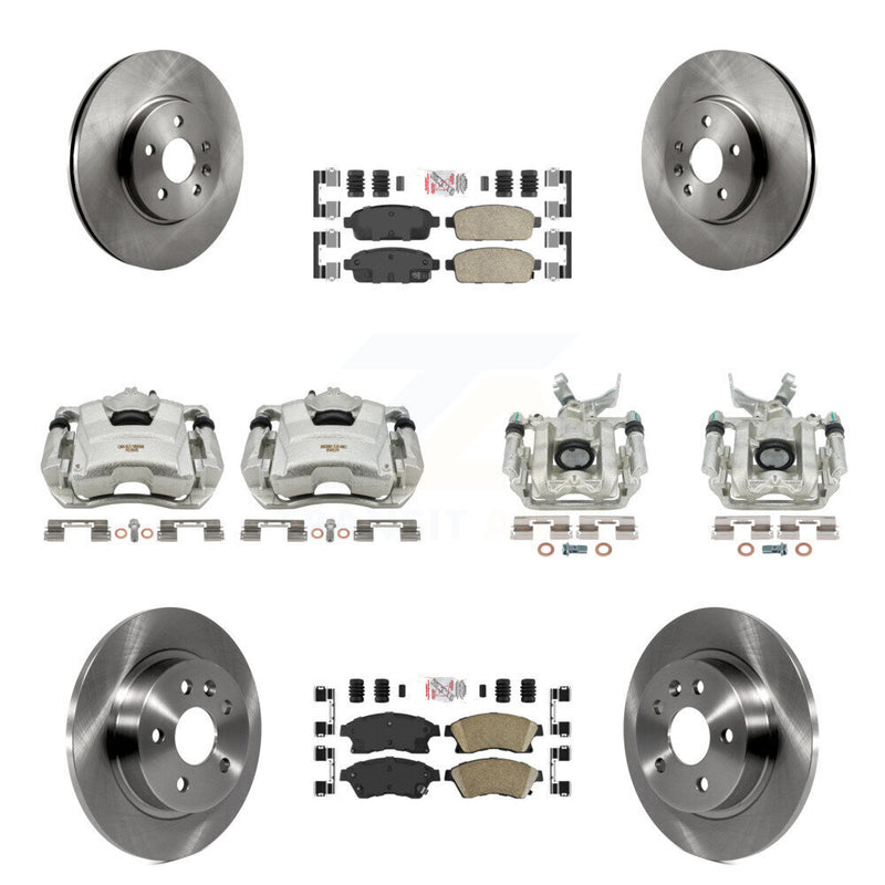 Transit Auto KC8-102405N Disc Brake Kit for 2013-2014 Chevrolet Sonic - Front and Rear product image