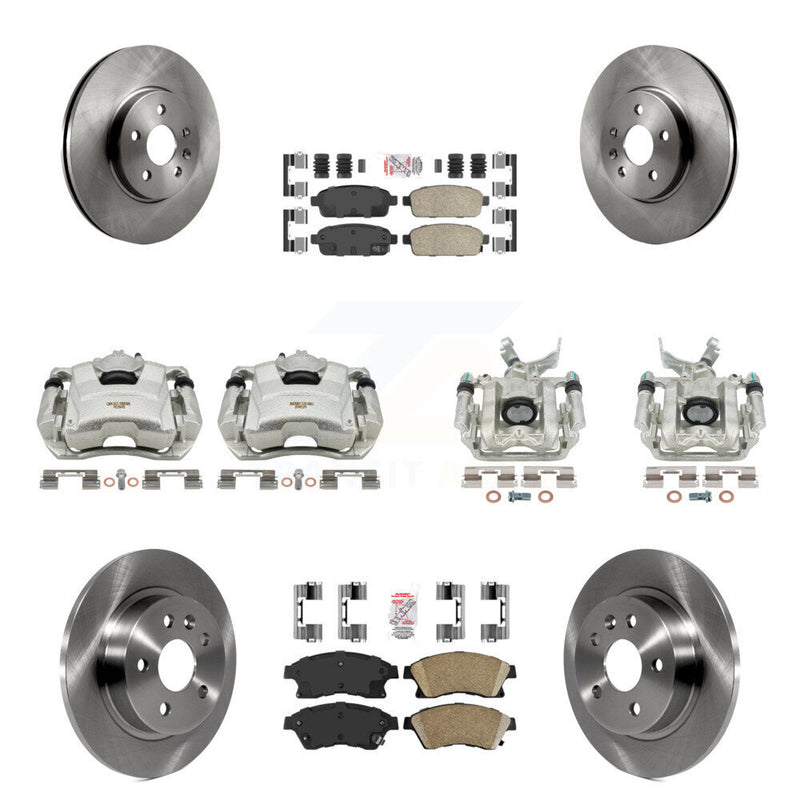 Transit Auto KC8-102406N Disc Brake Kit for 2013-2014 Chevrolet Sonic - Front and Rear product image