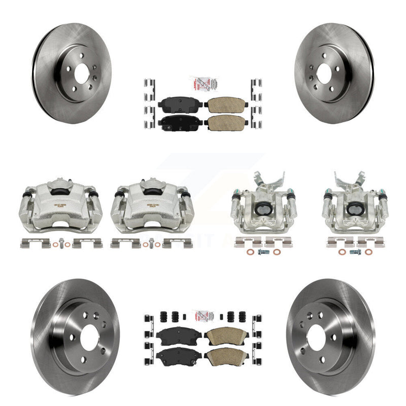 Transit Auto KC8-102407N Disc Brake Kit for 2013-2014 Chevrolet Sonic - Front and Rear product image