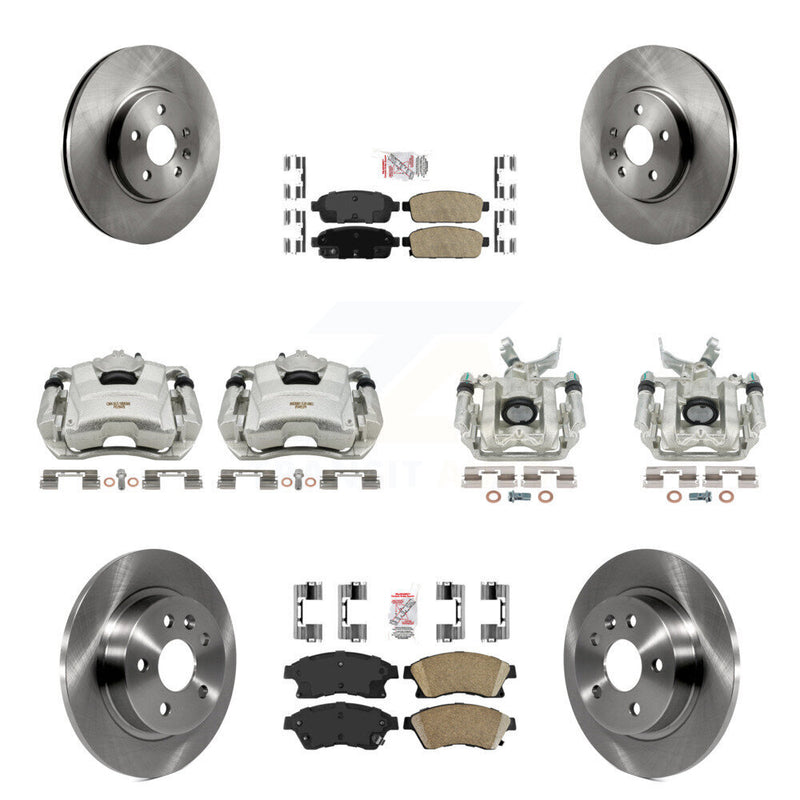 Transit Auto KC8-102408N Disc Brake Kit for 2013-2014 Chevrolet Sonic - Front and Rear product image
